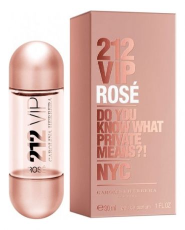 Carolina Herrera 212 VIP Rose: парфюмерная вода 30мл