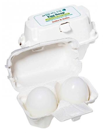 Мыло-маска для очистки пор с яичным белком Egg Soap 2*50г