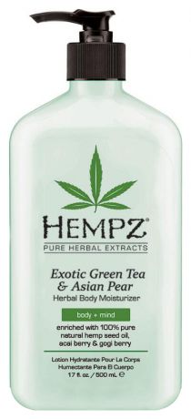 Увлажняющее молочко для тела Exotic Green Tea & Asian Pear Herbal Body Moisturizer 500мл (зеленый чай и груша)