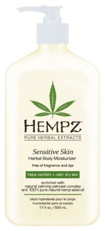 Увлажняющее молочко для тела Sensitive Skin Herbal Body Moisturizer 500мл (для чувствительной кожи)