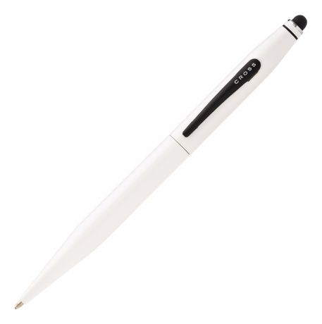 Шариковая ручка Tech2 со стилусом 6мм (белая)