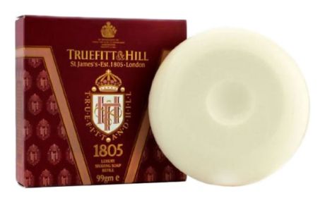 Люкс-мыло для бритья запасной блок для деревянной чаши 1805 Luxury Shaving Soap 99г