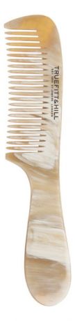 Мужская расческа для волос Horn Comb with Handle C22 (рог, 19мм)