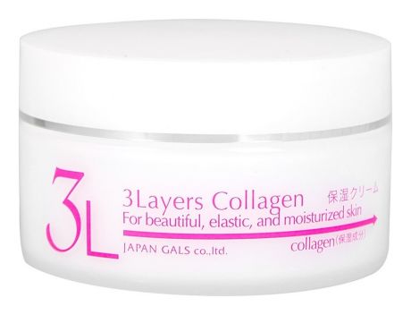 Крем для лица увлажняющий 3 Layers Collagen 60г