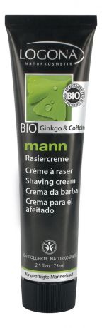 Крем для бритья Mann Shaving Cream Ginkgo & Coffeine 75мл