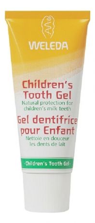 Детская зубная паста-гель с экстрактом календулы Children