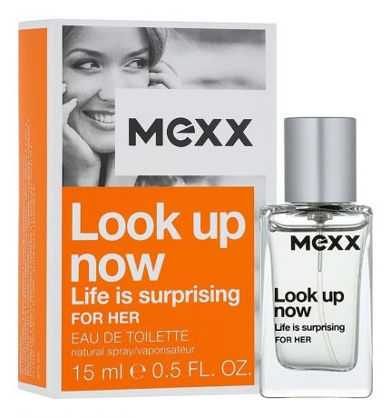 Mexx Look Up Now Life Is Surprising For Her: туалетная вода 15мл