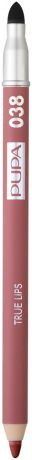 Карандаш для губ с аппликатором True Lips Pencil 1,2г: 038 Pink Nude