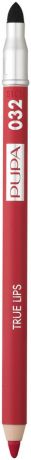 Карандаш для губ с аппликатором True Lips Pencil 1,2г: 032 Strawberry Red