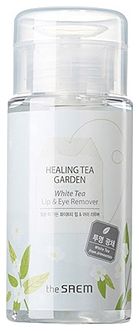 Жидкость для снятия макияжа с глаз и губ Healing Tea Garden White Tea Lip & Eyes Remover 150мл