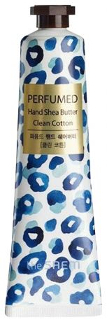 Крем-масло для рук Perfumed Hand Shea Butter Clean Cotton 30мл
