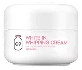 Крем для лица осветляющий с экстрактом молочных протеинов G9 Skin White In Whipping Cream 50г