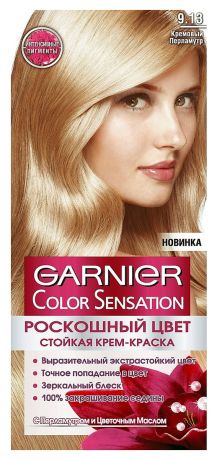 Краска для волос Color Sensation: 9.13 Кремовый перламутр