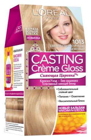 Крем-краска для волос Casting Creme Gloss: 1013 Светло-светло-русый бежевый