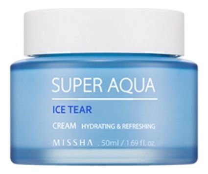 Крем для лица увлажняющий Super Aqua Ice Tear Cream 50мл
