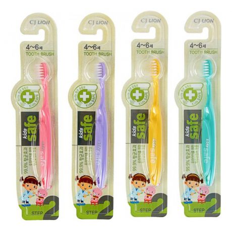 Зубная щетка для детей 4-6 лет Kids Safe Toothbrush