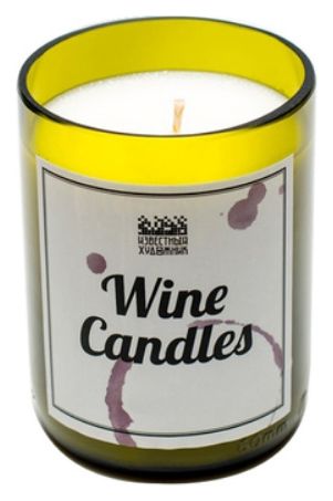 Ароматическая свеча Wine Candles 250г (цветущий сад)
