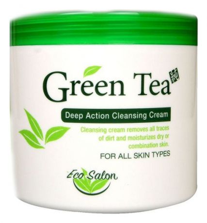Крем для тела очищающий с экстрактом зеленого чая Green Tea Deep Moisture Massade Cream 500мл