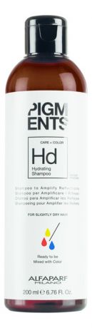 Шампунь увлажняющий для сухих волос Pigments Hydrating Shampoo 200мл