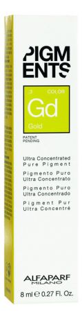 Пигмент для волос Pigments 8мл: 03 Gold