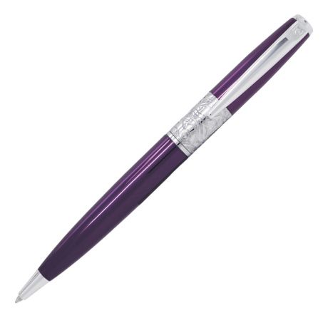 Шариковая ручка Baron (розовый металлик)
