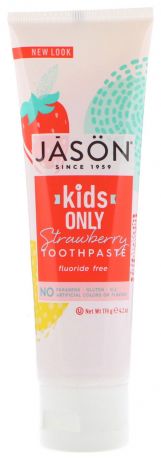 Зубная паста для детей Клубничная Kids Only! Natural Toothpaste Strawberry 119г