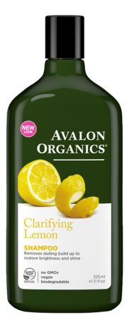 Шампунь для блеска волос с маслом лимона Clarifying Lemon Shampoo 325мл