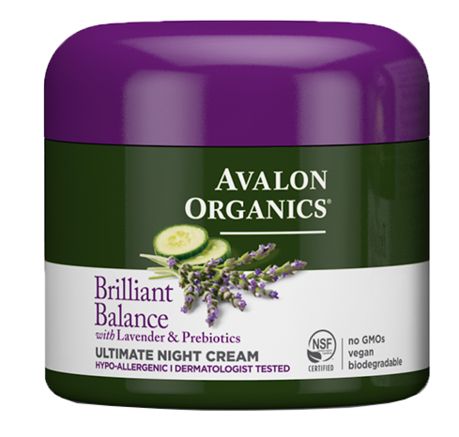 Крем ночной восстанавливающий с лавандой Brilliant Balance Lavender & Prebiotics Ultimate Night Cream 57мл