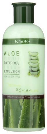 Эмульсия для лица с экстрактом алоэ Aloe Visible Difference Fresh Emulsion 350мл