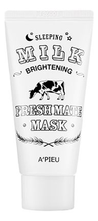 Ночная осветляющая маска для лица Fresh Mate Milk Mask Brightening 50мл