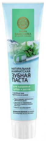 Паста зубная камчатская для здоровья зубов и десен Natura Kamchatka 100мл