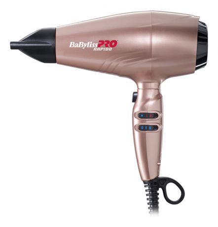 Фен для волос Rapido BAB7000IRGE 2200W (3 насадки, глушитель, диффузор)