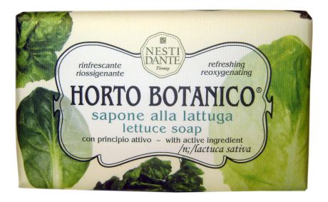 Мыло Horto Botanico Lettuce Soap 250г (листья салата)