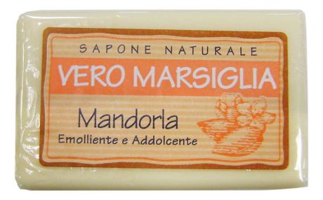 Мыло Vero Marsiglia Mandorla Soap 150г (миндаль)