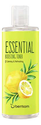 Успокаивающий тонер для лица с экстрактом лимона Essential Boosting Toner 265мл