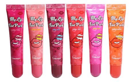 Тинт-тату для губ Oops My Lip Tint Pack 6*15г