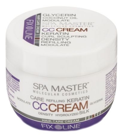 Уплотняющий крем для волос с кератином средней фиксации Hair CС Cream-Keratin Care Cream 100мл