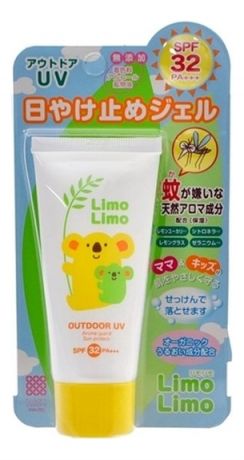 Солнцезащитный гель для лица и тела с эффектом отпугивания насекомых Limo Limo Outdoor UV SPF32 PA +++ 50г