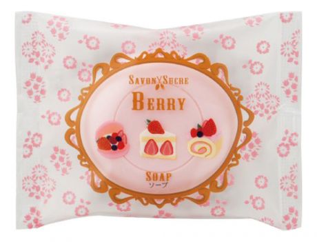 Мыло косметическое Ягоды Savon Sucre Berry Soap 30г