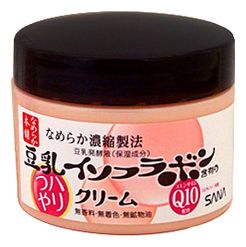 Увлажняющий крем для лица с изофлавонами сои и капсулированным коэнзимом Q10 Soy Milk Haritsuya Cream 50г
