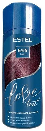 Оттеночный бальзам для волос Love Ton 150мл: 6/65 Вишня