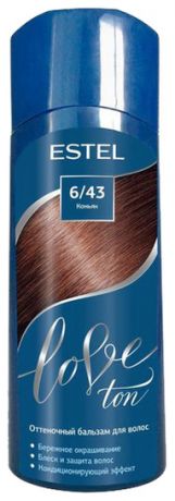 Оттеночный бальзам для волос Love Ton 150мл: 6/43 Коньяк