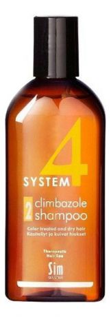 Шампунь No 2 для сухих волос System 4 Climbazole Shampoo: Шампунь 215мл