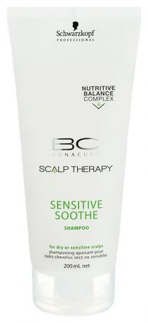 Шампунь для чувствительной кожи головы BC Scalp Therapy Sensitive Soothe Shampoo 200мл