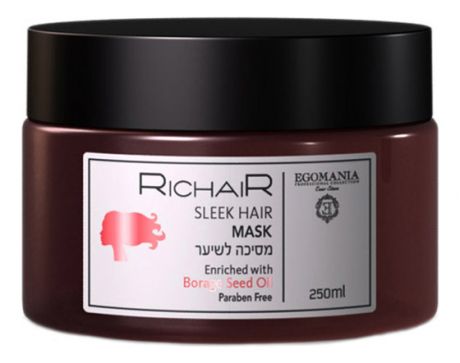 Маска для волос Гладкость и блеск Richair Sleek Hair Mask 250мл