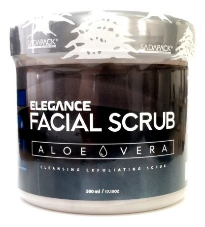 Восстанавливающий скраб для лица Facial Fresh Scrub Aloe Vera Renovating 500мл (алоэ вера)