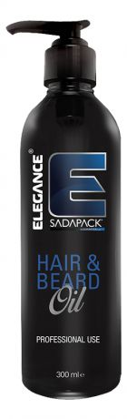 Прозрачное масло для волос и бороды Hair & Beard Oil 300мл