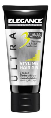 Гель для укладки волос тройного действия Triple Action Styling Hair Gel Yellow 150мл
