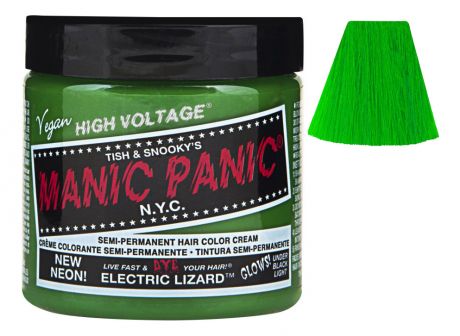 Краска для волос High Voltage 118мл: Electric Lizard