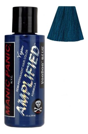 Усиленная краска для волос Amplified Squeeze Bottle 118мл: Voodoo Blue